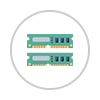 More RAM for faster operation