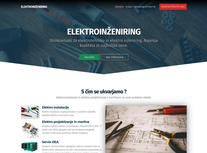 Website: Elektroinženiring