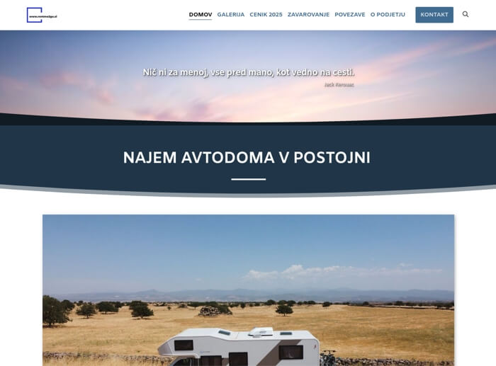 Website: Najem avtodoma v postojni